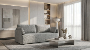 Прямой раскладной диван Hermes Rock 04