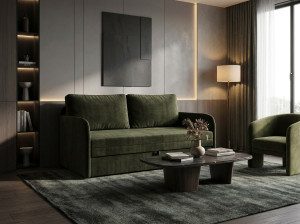 Прямой раскладной диван Polo 150 x 190 см Iris 39