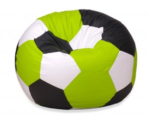 Fotoliu sac Bean Bag Minge Eco 2XL Green/White/Black