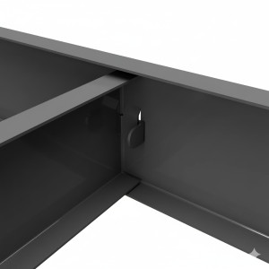 Стеллаж Horeca Nex Standard 180 x 90 x 40 cm Anthracite