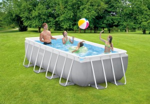 Piscină Intex Prism Frame Rectangular 400x200x100cm 