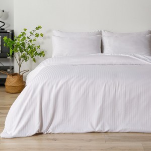 Комплект постельного белья Relaxe Home Stripe Dreams White