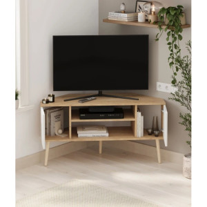 Comod pentru TV Bofigo Bofigo 11-07 Stejar safir/Alb