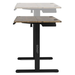 Masă gaming Sense7 Nojo 120 x 60 cm Black Oak