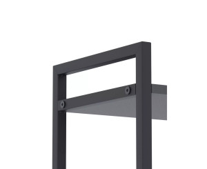 Raft Nex Loft 90 90 x 80 x 40 cm Anthracite/Anthracite