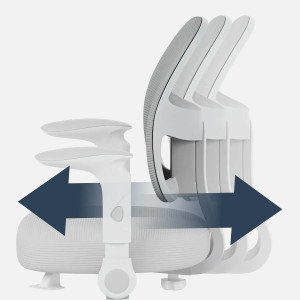 Fotoliu pentru copil Junior 5.0 Grey