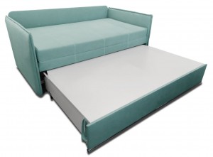 Canapea dreaptă extensibilă DP Orion 140 x 190 cm Green