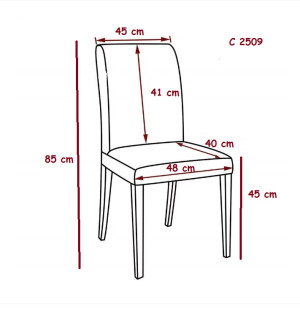 Стул для кухни Yasen С 2509 Grey