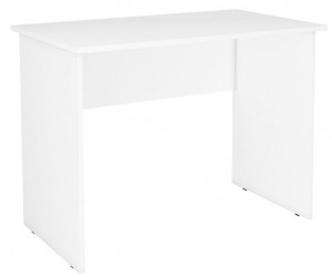 Прямой компьютерный стол Mobildor Simple 140x60x75 см White