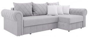 Canapea de colț extensibilă ArtVent Model III Chesterfield Grey