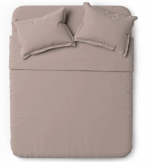 Комплект постельного белья Askona Home EUR 200 x 220 см Cappucino