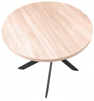 Кухонный стол DP Torino Rondo Sonoma/Black