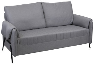 Canapea dreaptă DP Lugo Dark Grey