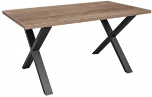 Кухонный стол DP Onix 180x90x75 см Колониал/Black