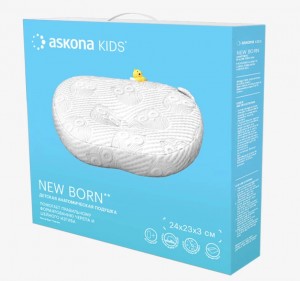 Pernă pentru copii Askona New Born 24 x 23 cm 
