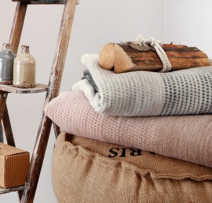 Cuvertura Blanket Egersund 220x260 cm Brown/Beige