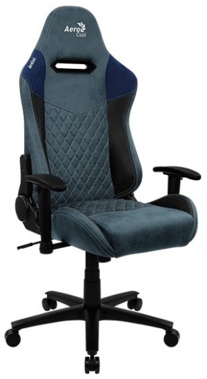 Геймерское кресло AeroCool DUKE Steel Blue