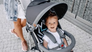 Cărucior de plimbare Lionelo Elia Tropical Turqouise