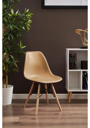 Scaun pentru bucătărie Eva Beige