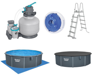 Piscină Bestway Hydrium 488 x 132 cm 