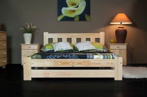Деревянная кровать MM Мила 120 x 200 см Сосна
