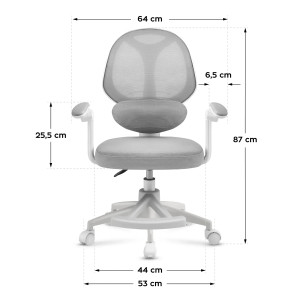 Детское кресло Junior 4.5 Grey