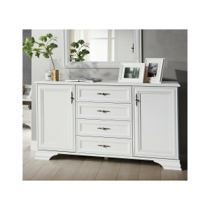 Комод Yasen Kentuki KOM2D4S White Alpin