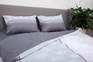 Set de lenjerie pentru pat TEP Soft Dreams 200 x 220 cm Elegant Grey