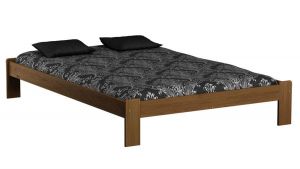 Pat din lemn MM Ada 160 x 200 cm Stejar