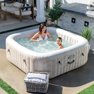 Jacuzzi Intex Chevron Deluxe Square Bubble 193 x 71 cm 