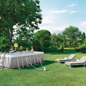 Piscină Intex Prism Frame Rectangular 400 x 200 x 100cm 