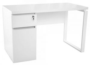 Прямой письменный стол DP Box Birou White