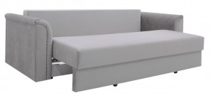 Canapea dreaptă extensibilă Power Dark Grey