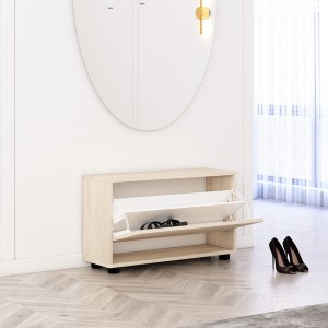 Dulap pentru pantofi Mobildor Leo 1 ușă 47x80x27 cm Beige