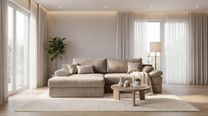 Canapea de colț extensibilă Atlas Silk Pola 21