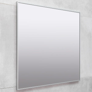 Oglindă simplă Bayro Modern Î 80 x 80 cm White