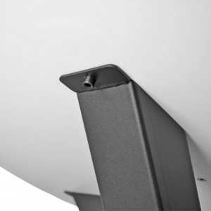 Masă de bucătărie DP Kleo 1200 Catifelat/Black