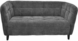 Canapea dreaptă DP W310G Dark Grey Velvet