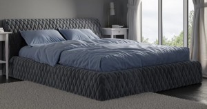 Set de lenjerie pentru pat Askona Home EUR 200 x 220 cm Blue