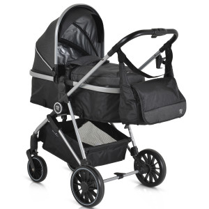 Cărucior 2 în 1 transformabil Moni Kali Black