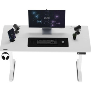 Masă gaming Sense7 Nojo 140 x 70 cm White