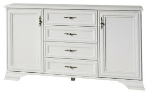 Комод Yasen Kentuki KOM2D4S White Alpin