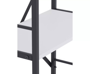 Raft Nex Loft 90 90 x 80 x 40 cm Anthracite/White snow
