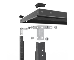 Raft Horeca Nex Cronos 180 x 100 x 40 cm Anthracite