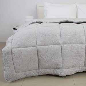 Одеяло TEP Teddy 200 x 210 cm Light Grey