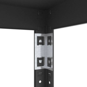 Стеллаж Horeca Nex Budget 180 x 90 x 40 cm Anthracite