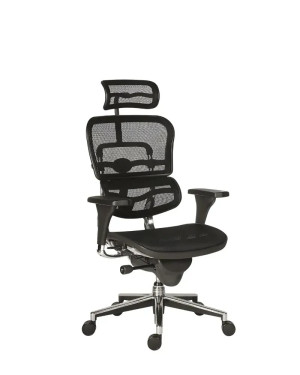 Кресло руководителя Ergohuman Black
