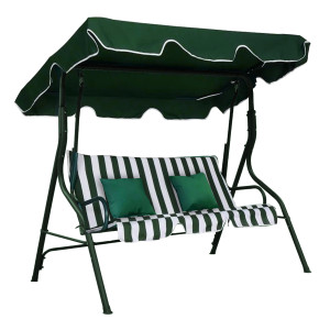 Садовые качели Waltz Rodos Green+White
