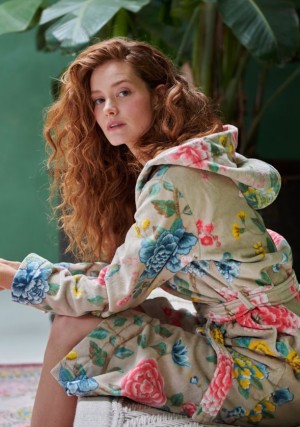 Halat de baie Blanket Good Evening L Khaki