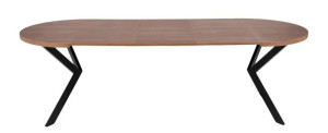 Masă extensibilă Halmar Peroni Hickory oak / Beige